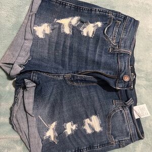 Hollister Blue Denim Shorts